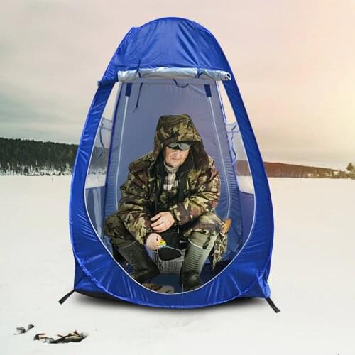 Outdoor Camping Tent Winter Fishing Tent UV-protection Tent Pop Up Single Automatic Instant Tent Rain Shading Camping Equipment
