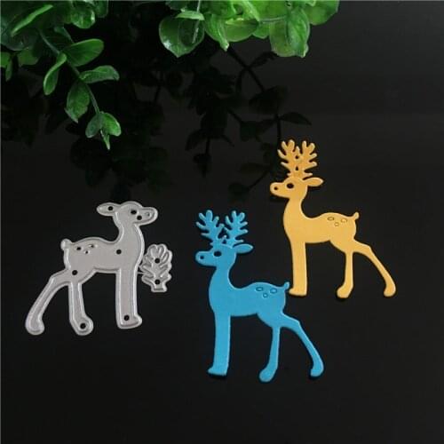 Sleigh sled Christmas deer Stencil Metal Cutting Dies Cut Practice Hands-on DIY Scrapbooking Album Craft dies