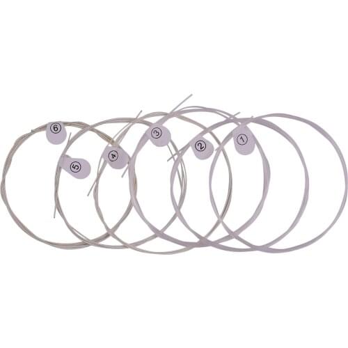 ZIKO DPA-70 Classical Guitar Strings Normal Light Tension Silver Wound Nylon String Anti-Rust Set of 6pcs guitar string