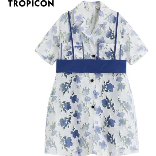 TROPICON Floral Summer Dresses