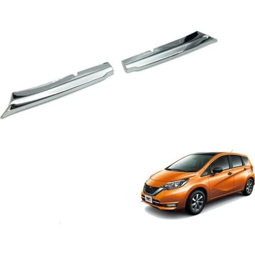 For Nissan Note E12 High-quality ABS chrome-plated lower grille trim, Middle mesh decorative bright strip Car Accessories