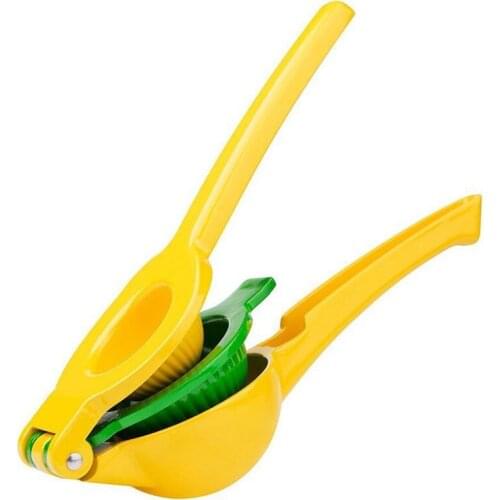 Lemon Squeezer Premium Quality Metal Citrus Squeezer 2-in-1 Lemon Juicer / Lime Squeezer