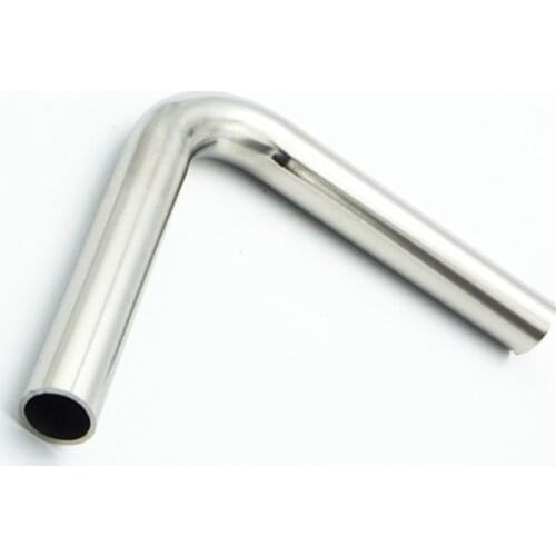 1-1/4" 32mm OD 304 Stainless Steel Sanitary Weld 90 Degree Elbow Pipe Fitting For Home Brew Homebrew Straight Pipe Length 150mm