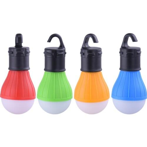1 pcs Outdoor Portable LED Light Camping Tent Hanging Adventure Lanters Lamp Hunting hut Fishing Garden Lamp Bulb drop shipping