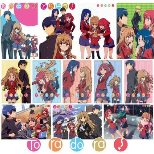 12style Choose Toradora Anime Manga PICTURE Art Film Print Silk Poster 24x36inch