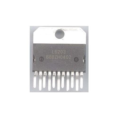 2PCS L6203 ZIP11 Motor / Motion / Ignition Controllers Drivers DMOS Full Bridge