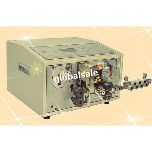 FREE SHIPPING SWT508MAX automatic wire stripping machine 500W wire peeling machine wire cutting crimping from 0.1 to 13mm