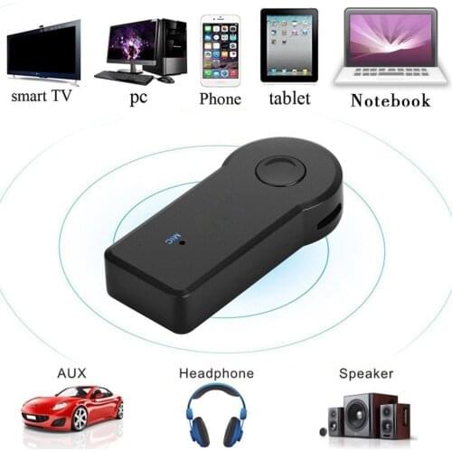 Bluetooth 5.0 Receiver Transmitter 2 In 1 C28 Wireless Adapter 3.5mm Jack For Car Music Audio Receiver Aux Headphone Handsfree