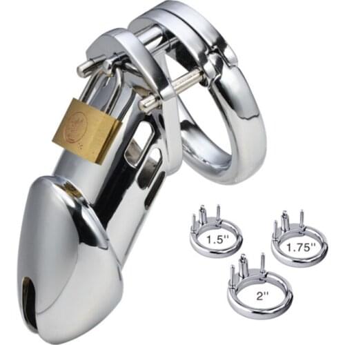 Chastity Device Bondage Penis Lock Cock Cage Sex Toys For Male