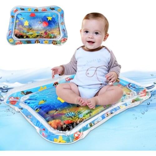 Baby Water Mat Inflatable Cushion Infant Toddler Water Play Mat for Children Early Education Developing Baby Boy Summer Toys