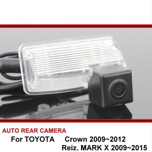 For TOYOTA Reiz Mark X Crown 2009~2015 SONY Night Vision Waterproof Car Reverse Backup Rearview Parking Rear View Camera HD CCD