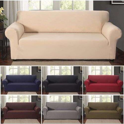 High Grade Elastic Sofa Cover Stretch Furniture Covers Elastic Sofa Slipcover for Living Room Couch Case Covers 1/2/3/4 Place
