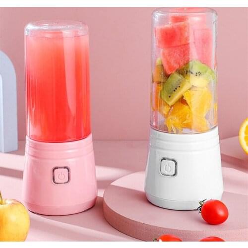 Electric Juicer 6 Blades Blender Portable Juicer USB Rechargeable Fruit Orange Mixer Smoothie Maker Juicer Cup Food Processor