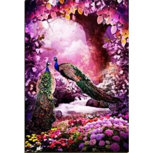 H1127 full diamond painting,5 d diamond painting,diamont painting Peacock