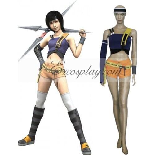 Final Fantasy VII Yuffie Kisaragi Cosplay Costume E001