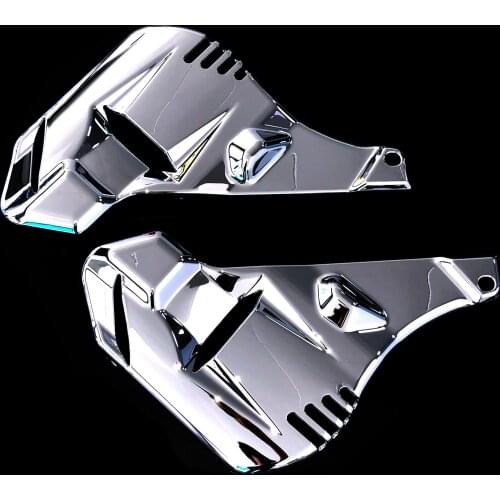 Brake Cover Caliper Device Brake Decoration Front Fork Cover For Honda Gold Wing GL1800 GL1800B F6B 2018-up ABS Chrome Plated
