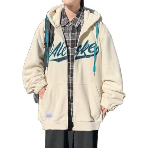 Fashion Woman Jacket Men Print Couple Hooded Long Coat Spring Autumn Hip Hop Streetwear Mens Jackets Outwear