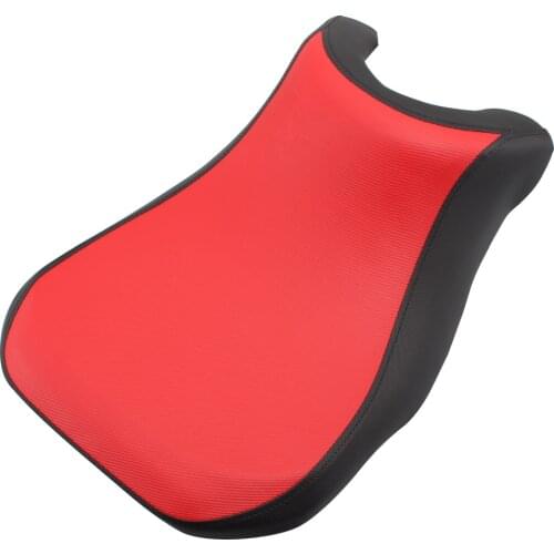 Motorcycle Front seat lowered leather seat Low seat Cushion version Red And Black For BMW R1200GS 2018 2019 2020