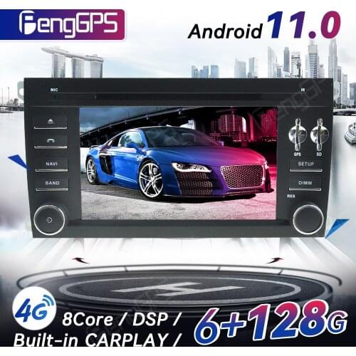 Android 11.0 Multimedia Headunit For Porsche Cayenne 2003-2010 GPS Navigation Touchscreen CD DVD Player Mirror Link PX6 Stereo