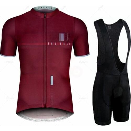 New Cycling Jersey Raphaing Team Summer Cycling Jersey Set Breathable Racing Sport Mtb Bicycle Jerseys Mens Cycling Clothing