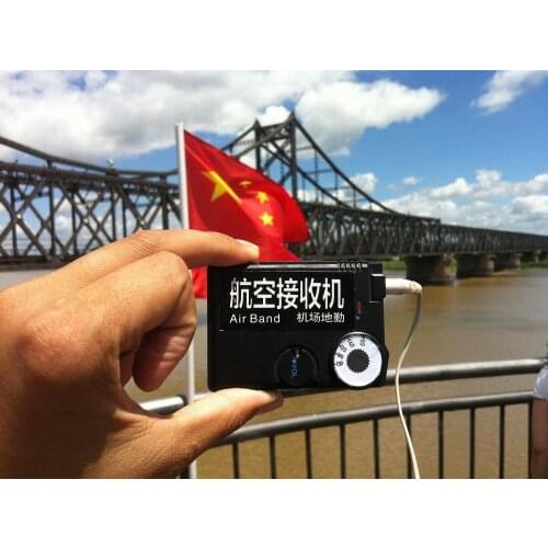 NEW 1PC Mini Airband Radio Receiver for Airport Ground Support HAM Radio