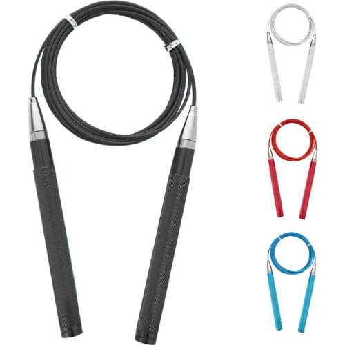 Aluminium Alloy Handle Bearing Steel Wire Jump Skipping Rope Home Sports Lose Weight Exercise Gym Crossfits Fitness Equipment