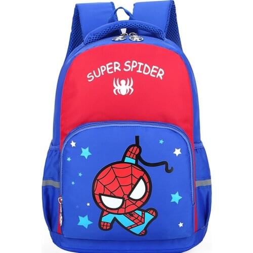 Cute Cartoon Schoolbag nylon Waterproof Travel Bag Children Burden Relieving Spine-Backpack