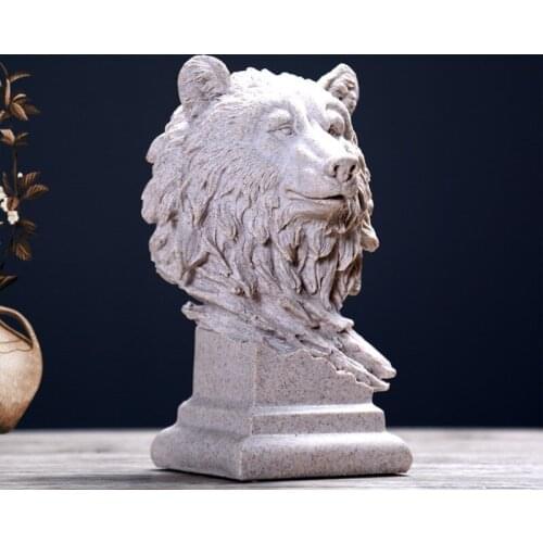 Bear Sculpture Home Decoration Creative Decoration Wine Cabinet Living Room Decoration Crafts Wedding Decoration Gift