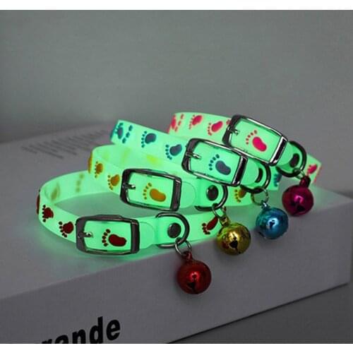 New Dogs & Cats Luminous Pet Products Safety Camouflage Stylish Flashing Glow Necklace Luminous Dog Neck Ring Pet Accessories