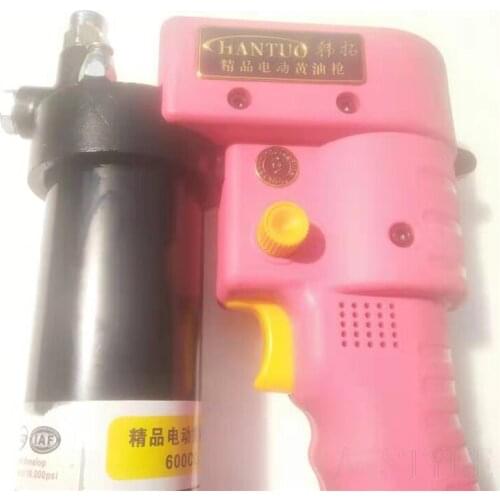 High voltage electric grease gun 12v24v automatic portable excavator butter 600cc oiler set High-quality accessories