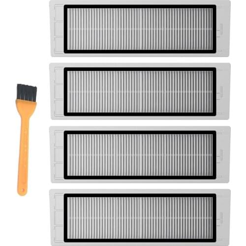 HEPA Filter Replacement For Xiaomi Mijia 1S SDJQR01RR xiaowa C10 Roborock S52 S50 S51 S55 T65 Vacuum Cleaner Parts Accessories
