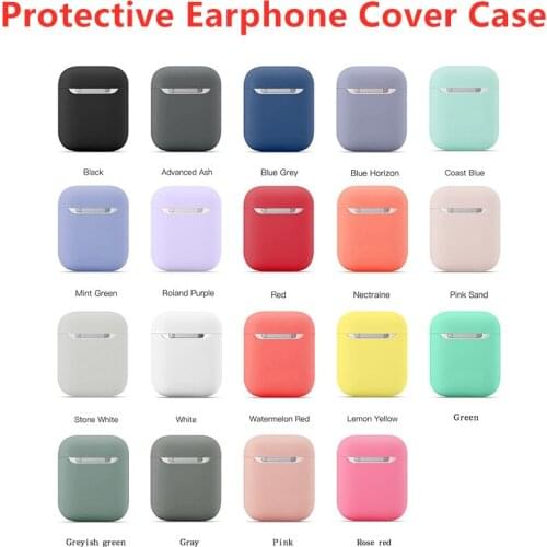 2021 Soft Silicone Case Protective Cover for Airpods Bluetooth Earphone Silicone Cover For Shockproof Sleeve