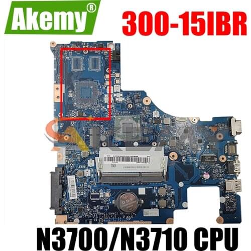 Akemy BMWC1/BMWC2 NM-A471 Motherboard For Lenovo 300-15IBR Laptop Motherboard CPU N3700/N3710 (quad core) DDR3 100% Test Work