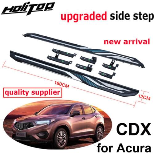 OE model side step running board side bar for CDX 2016-2020,supplied by ISO9001:2008 factory,free shipping to Asia
