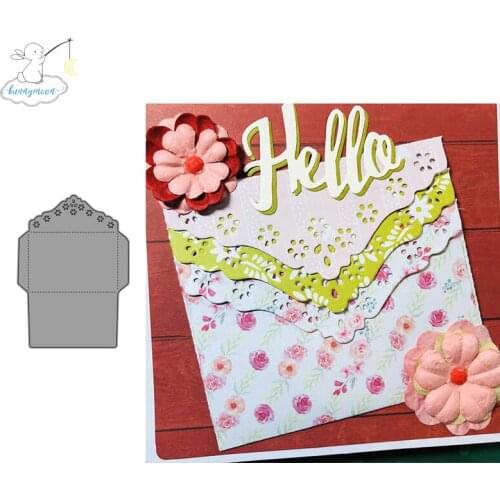 Bunnymoon Greeting card Metal Cutting Dies Embossing Scrapbooking Stencil Craft Cut Dies For DIY Card Crafts Handmade