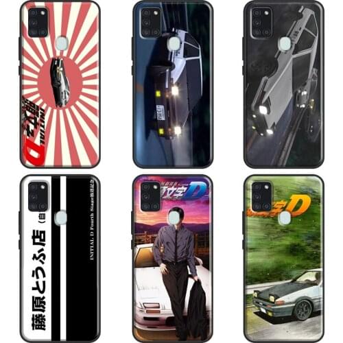 Comic Initial D Drift Racing Case For Samsung A51 A71 A11 A31 A10 A20 S A30 A40 A50 A70 A21S A20e A12 A32 A52 A72 Cover