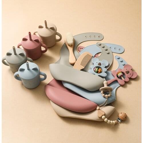 Baby Gadgets Tableware Set Children Utensil Toddler Dinnerware Cutlery Cartoon Infant Food Feeding Spoon Fork