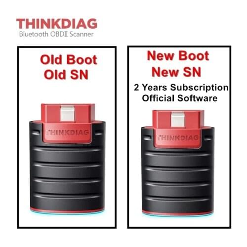 Thinkdiag full system OBDII Scanner Diagnostic Tool think diag OBD2 Code Reader 15 reset services PK AP200 easydiag golo