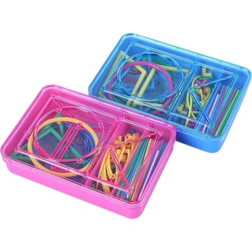 DIY 3D Geometric Model Kid Math Educational Toy Imagination Training Assistant Mathematical Learning Toy for Kids