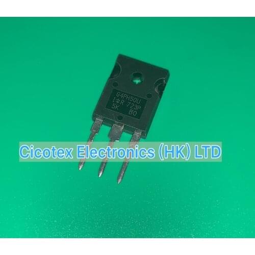 3pcs/lot IRG4PH50U IGBT TUBE IR G4PH50U IRG4PH50UPBF TO-247 IGBT 1200V 45A 200W TO247AC ELECTRONIC COMPONENTS IRG4PH 50U 4PH50U