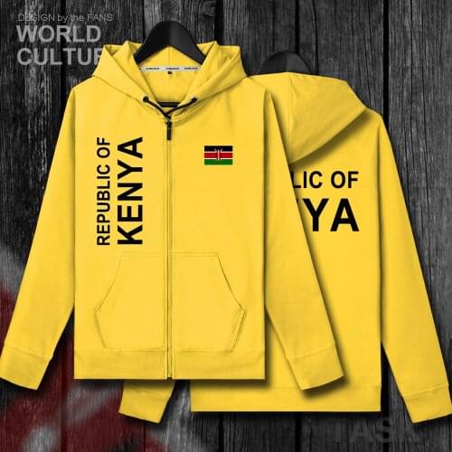 Republic of Kenya Kenyan KEN mens fleeces hoodies winter jacket men jackets and coats casual nation country tracksuit clothes