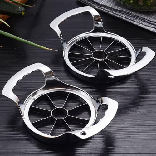 Kitchen Gadget Apple Slicer 304 Stainless Steel Fruit Slicer Upgraded 12-Blade Apple Corer Suitable For Apple Orange Pear Potato