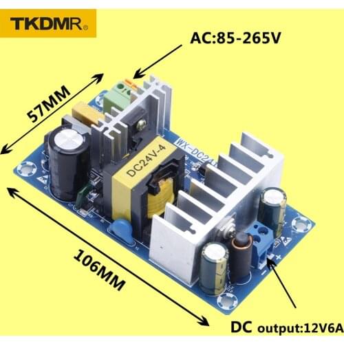 TKDMR Power Supply Module AC 110v 220v to DC 24V 6A AC-DC Switching Power Supply Board 828 Promotion