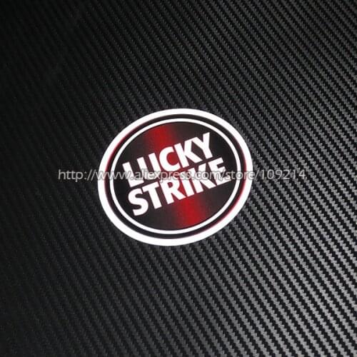 Hot sale Lucky Strike B helmet motorcycle Sticker Decals Waterproof 13