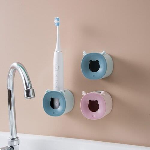 Wall Mount Electric Toothbrush Holder for Bathroom Toothbrush Stand Rack Case Storage Organizer Bathroom Accessrioes Drainable