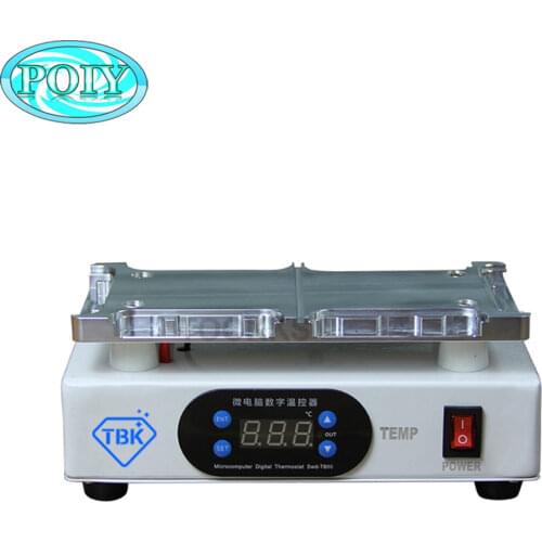 Frame Separate Tool TBK-988D for iPhone XR/XS MAX/XS/X lcd frame heating separating remove machine cold press frame replace