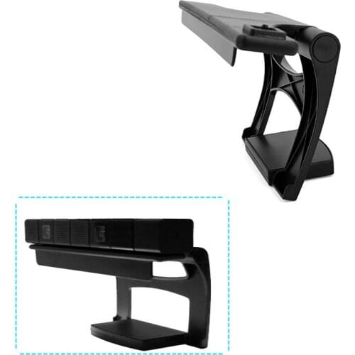Adjustable TV Clip Mount Stand Holder for PS4 Camera Mounting Bracket for Sony PlayStation 4 Camera Sensor Install on TV