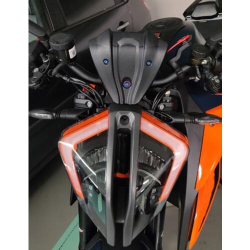 NEW Motorcycle Front Windshield Windscreen Airflow Wind Deflector For 1290 Super Duke R 2020-2021