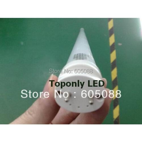 1.2m t8 led fluorescent tube light 18w ac100-240v 1800-2000lm with frosted PC cover 4000k Natural White 25pcs/lot promotion