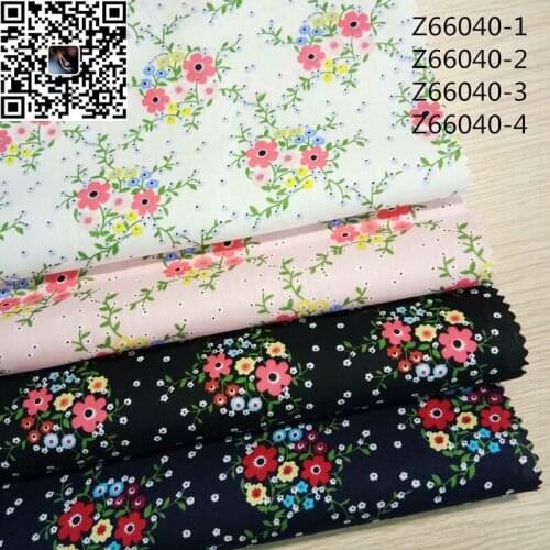 100 cotton printed textile plant small floral fabric, shirt, skirt, pajamas, home service raw materials DIY personalized jewelry